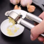 Stainless Steel Garlic Masher Press