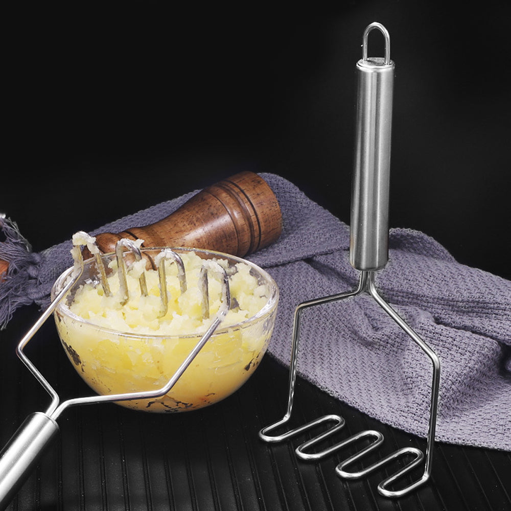 Stainless Steel Wave Shape Potato Masher Cutter